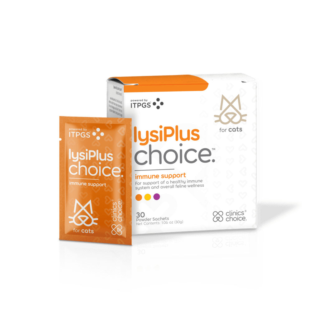 lysiplus choice for immune health for shelter cats